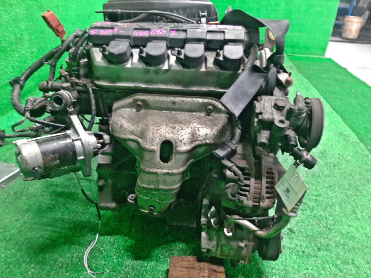 Двигатель HONDA CIVIC, STREAM, EDIX, CIVIC FERIO EU3, ES3, EU4, ET2, EN2, RN2, RN1, BE1, BE2 D17A 4006837 4 ракурс