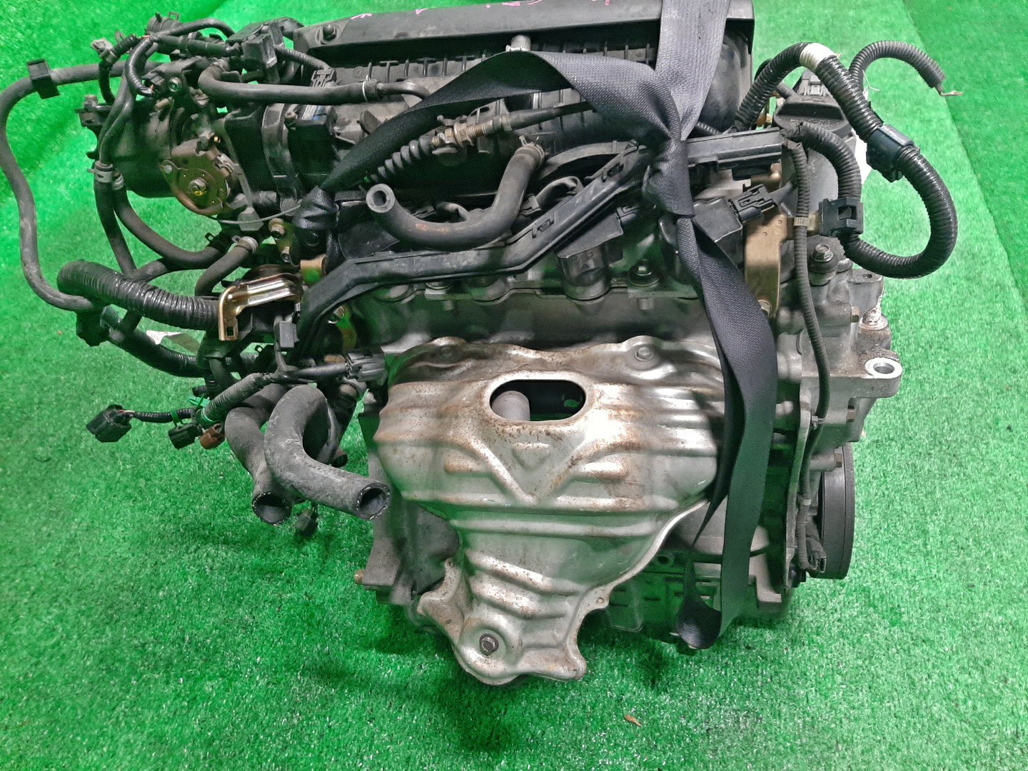 Двигатель HONDA FIT ARIA, FIT GD6, GD7, GD2, GD1 L13A I-DSI 3 ракурс