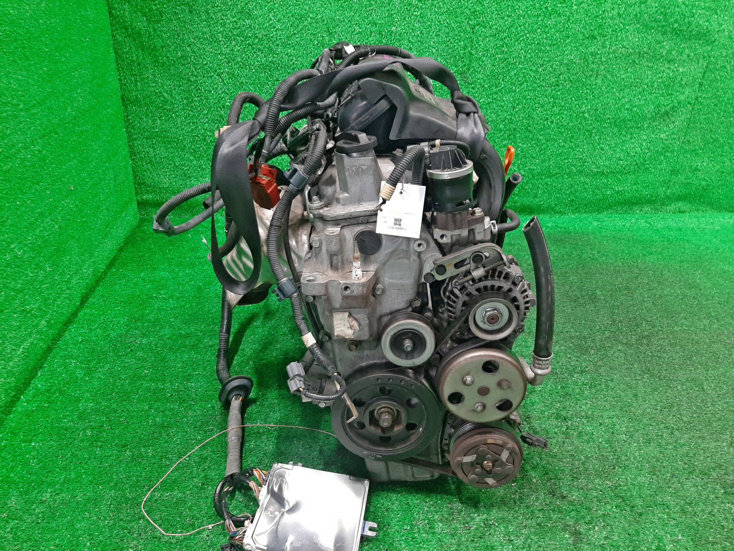Двигатель HONDA FIT ARIA, FIT GD6, GD7, GD2, GD1 L13A I-DSI 3 ракурс