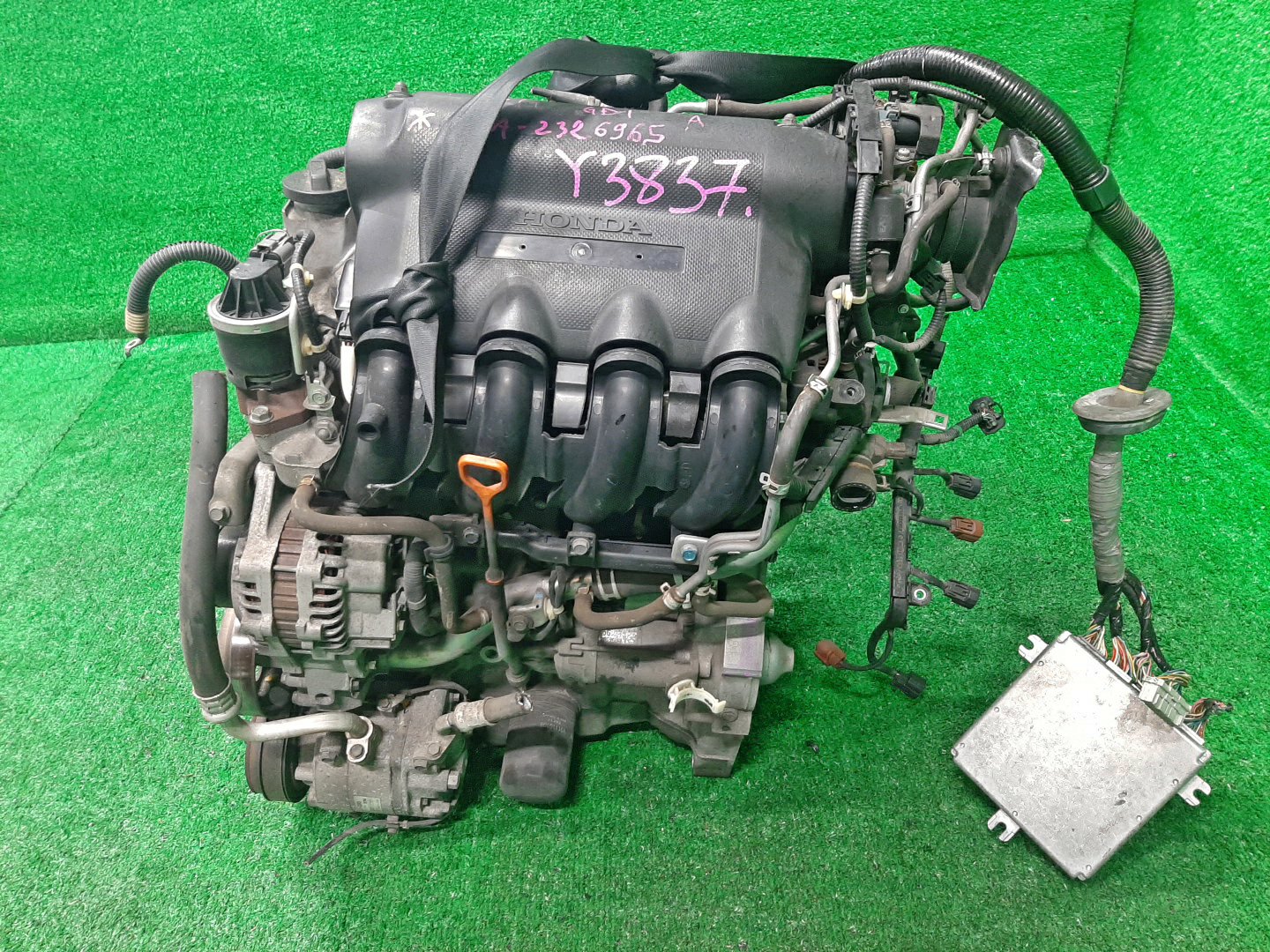 Двигатель HONDA FIT ARIA, FIT GD6, GD7, GD2, GD1 L13A I-DSI 3 ракурс