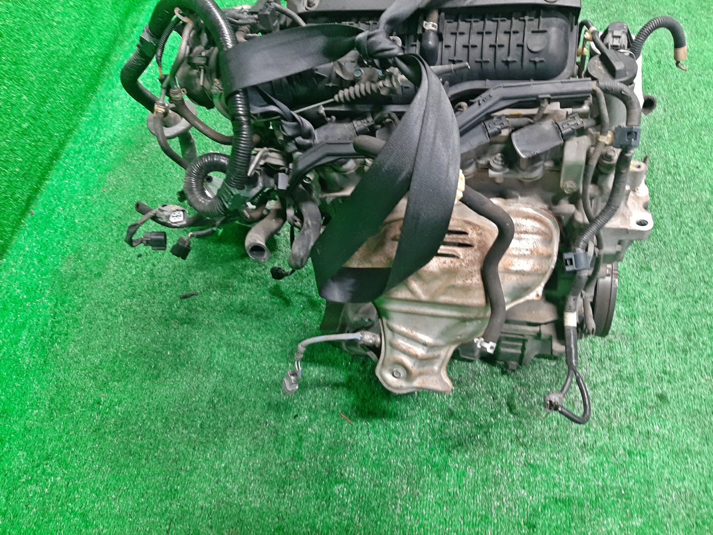 Двигатель HONDA FIT ARIA, FIT GD6, GD7, GD2, GD1 L13A I-DSI 4 ракурс