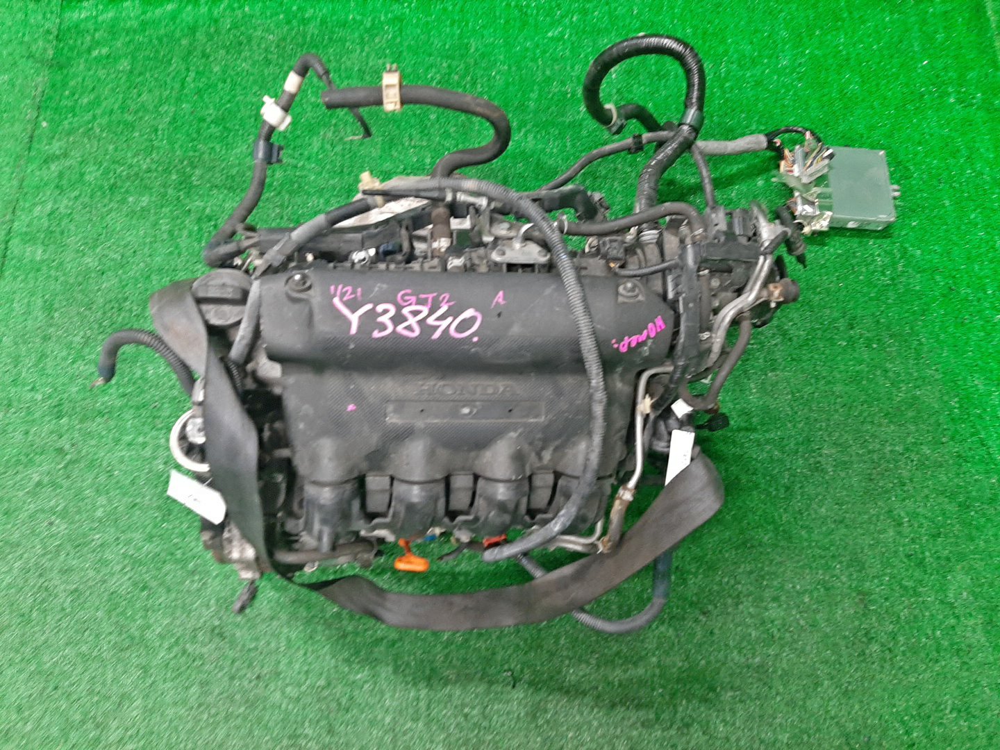 Двигатель HONDA AIRWAVE GJ1, GJ2 L15A VTEC 1 ракурс