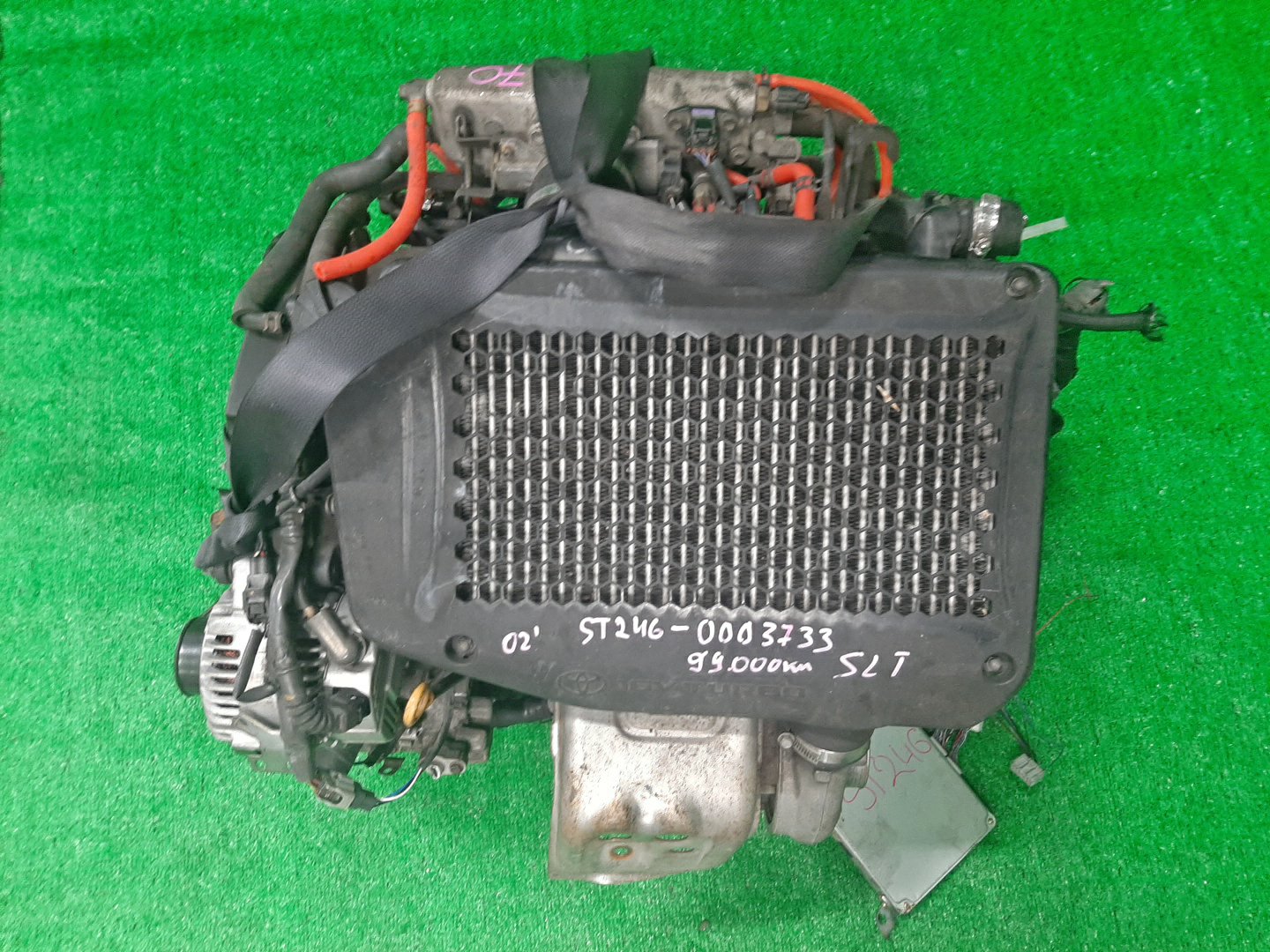 Двигатель TOYOTA CALDINA ST246W 3S-GTE 9443788 1 ракурс