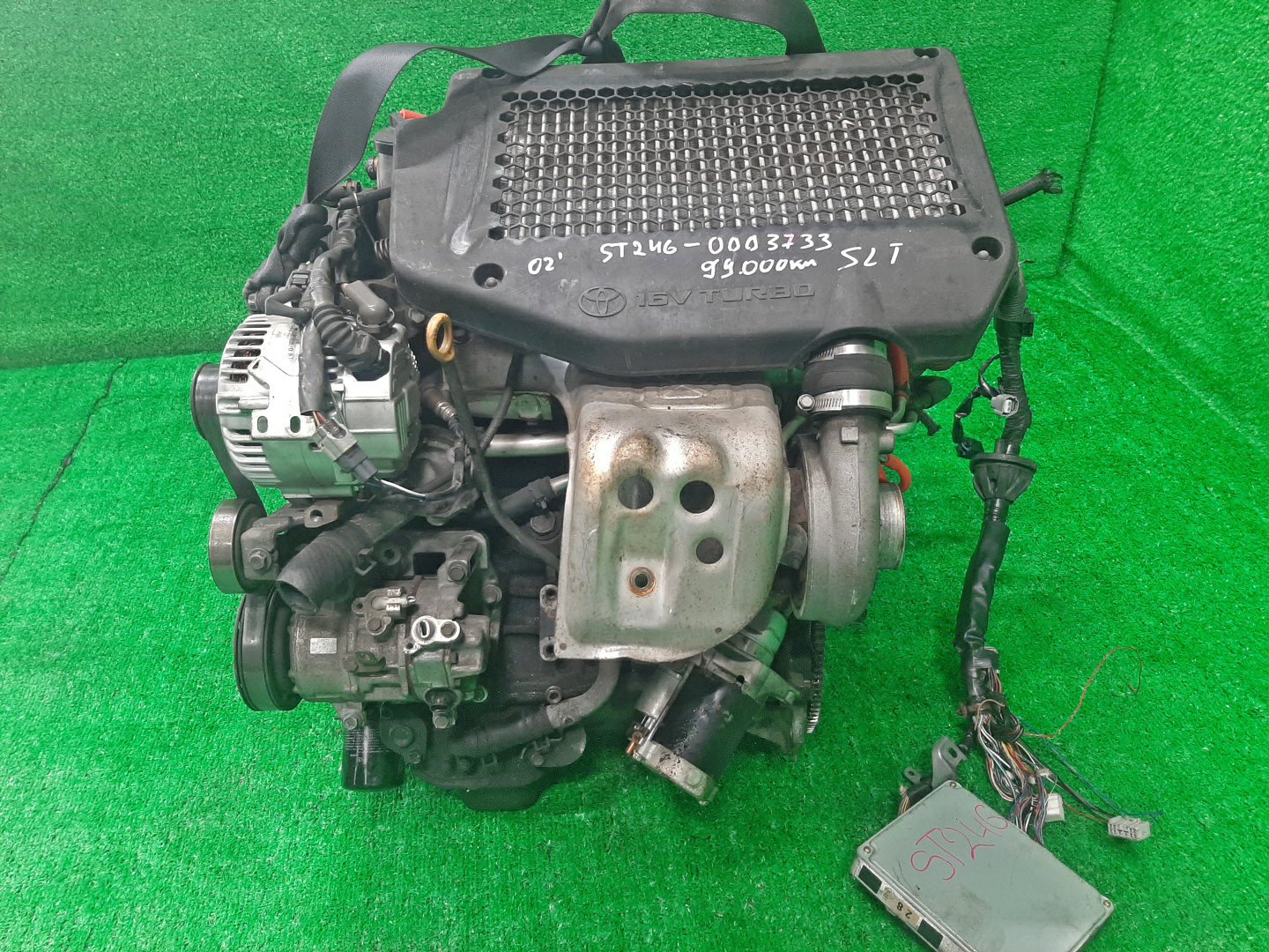 Двигатель TOYOTA CALDINA ST246W 3S-GTE 9443788 3 ракурс