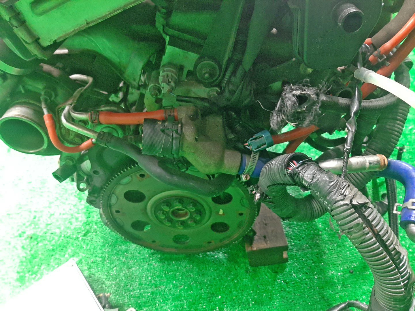 Двигатель TOYOTA CALDINA ST246W 3S-GTE 9443788 5 ракурс