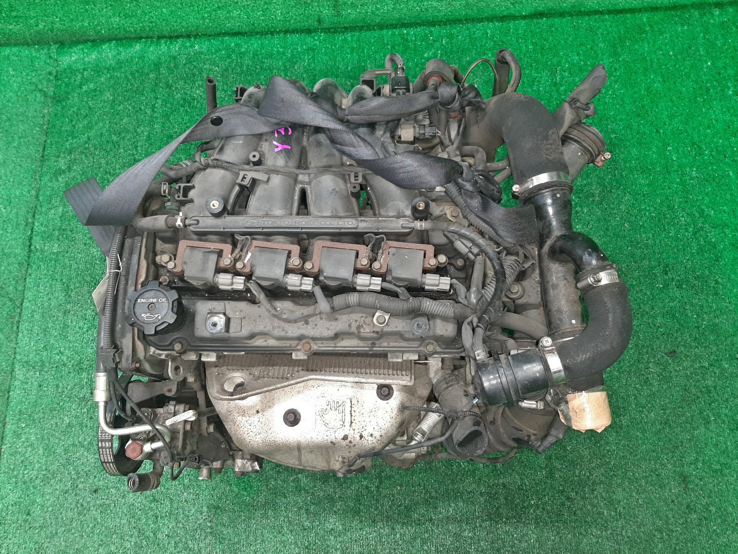 Двигатель MITSUBISHI DION CR5W 4G93T MR578557 1 ракурс