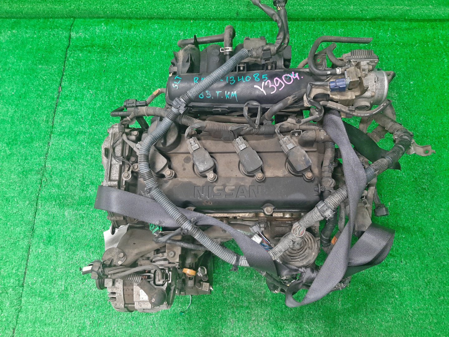Двигатель NISSAN AVENIR, LIBERTY, PRIMERA RW11, RM12, TP12, WTP12 QR20DE 2MOD 1 ракурс