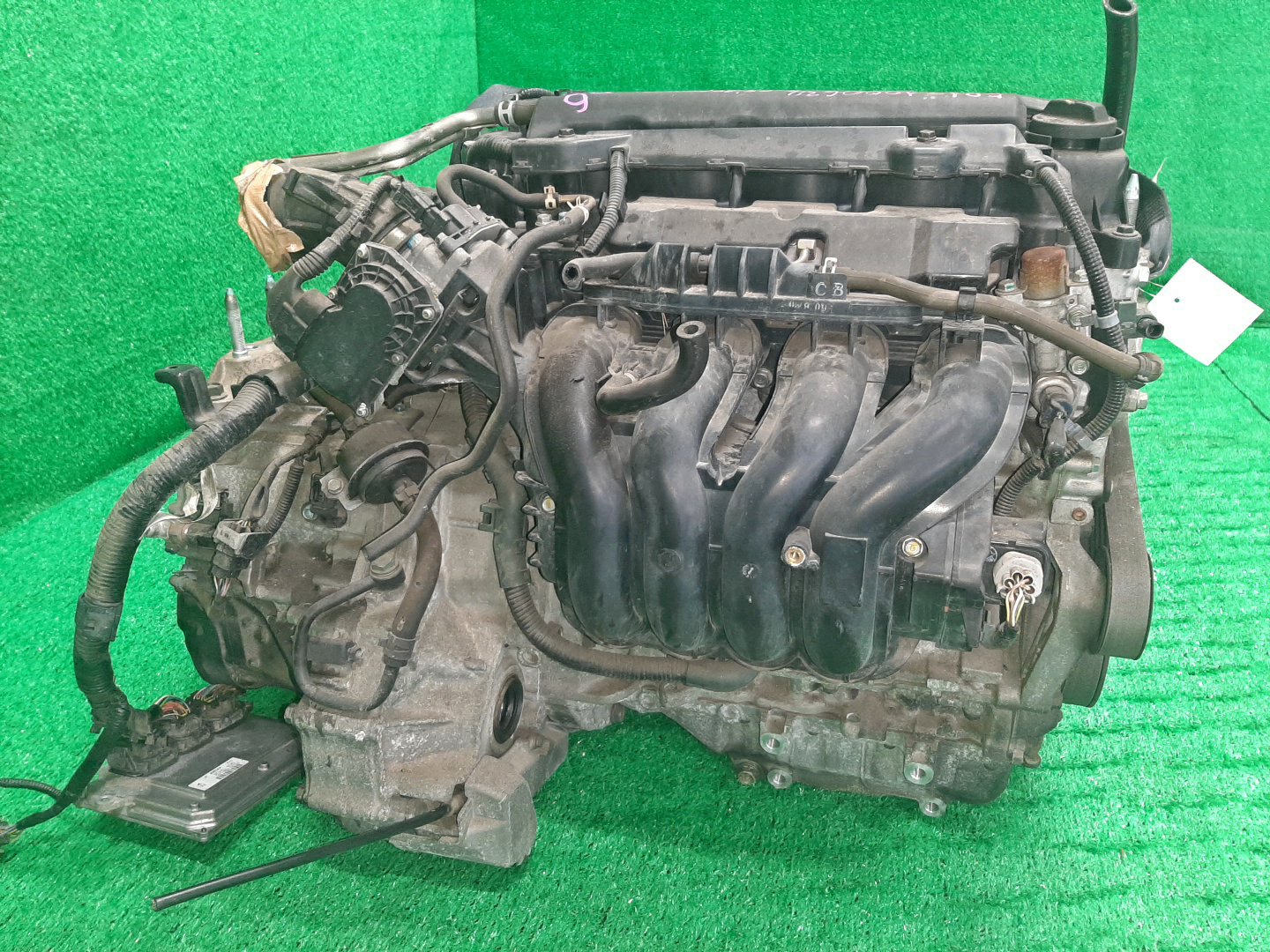 Двигатель HONDA CIVIC FD1 R18A SET 4 ракурс