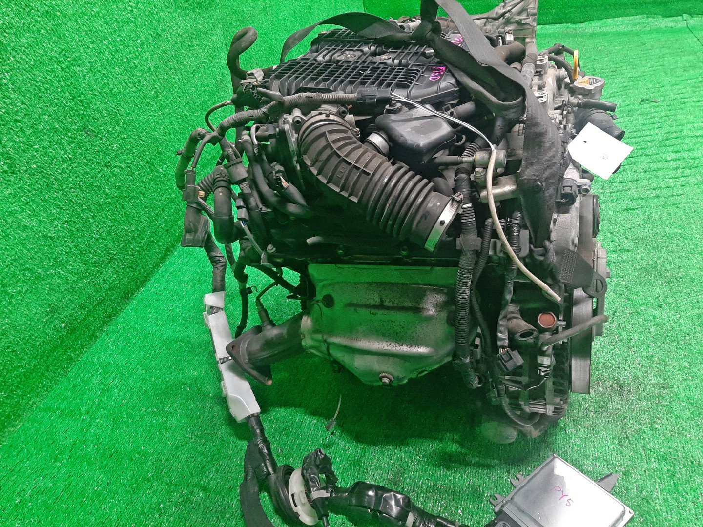 Двигатель NISSAN FUGA PY50 VQ35HR 625919C 4 ракурс