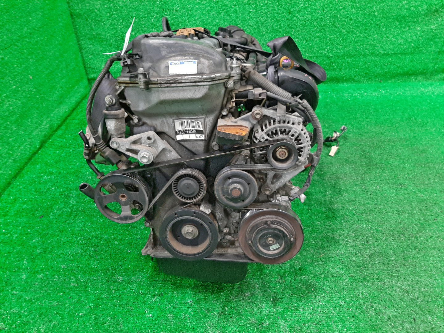 Двигатель TOYOTA VOLTZ ZZE136 1ZZ-FE MEX 2 ракурс