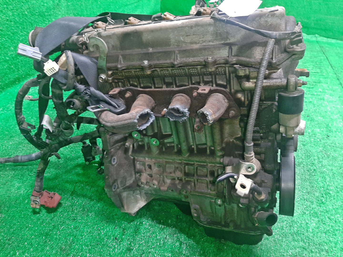 Двигатель TOYOTA VOLTZ ZZE138 1ZZ-FE MEX 4 ракурс