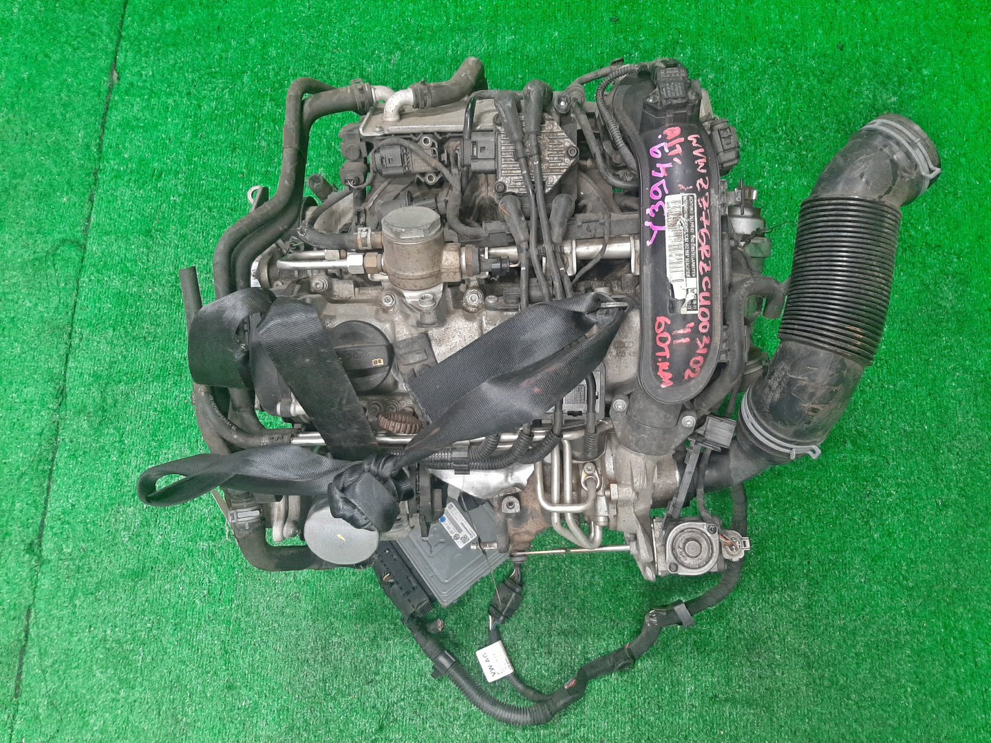 Двигатель VOLKSWAGEN TOURAN, BEETLE, GOLF, GOLF PLUS, POLO 1T3, 5C1, 5K1, MK6, 5M1, 6R1 CBZB, CBZ 452558 1 ракурс