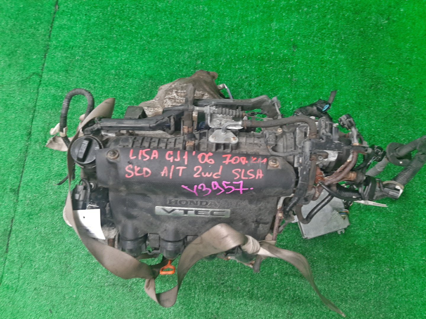 Двигатель HONDA AIRWAVE GJ1, GJ2 L15A VTEC 1 ракурс