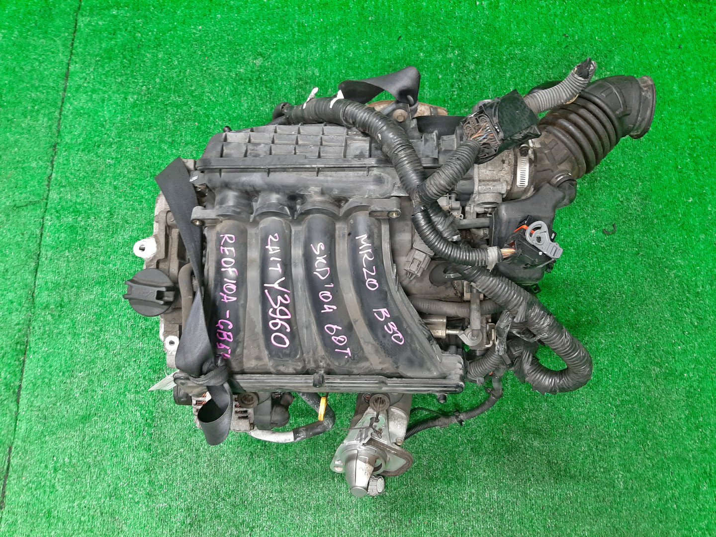 Двигатель NISSAN LAFESTA B30 MR20DE 012659A 1 ракурс