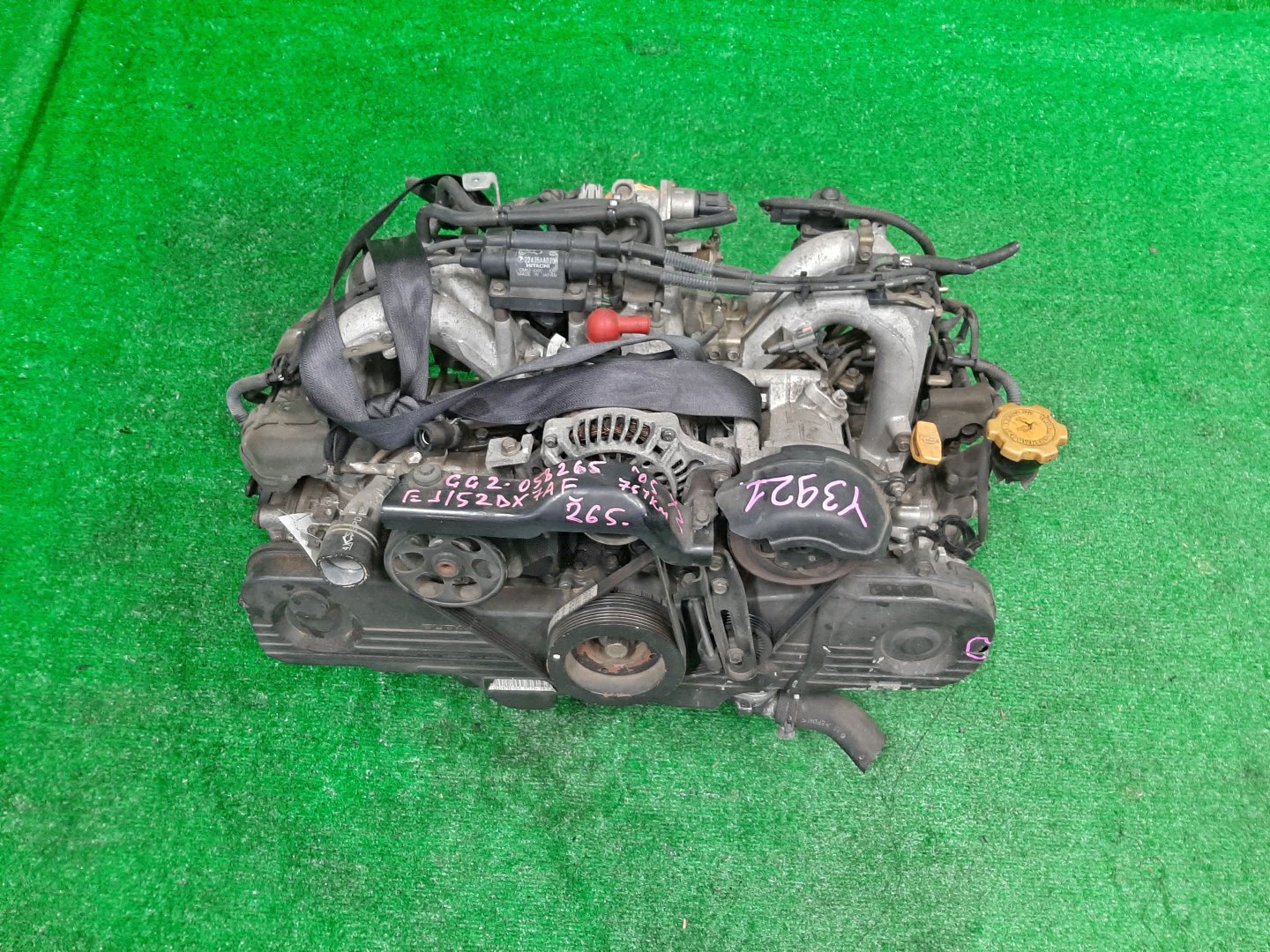Двигатель SUBARU IMPREZA GG2, GG3, GD3, GD2 EJ152 EJ152DX7AE 1 ракурс