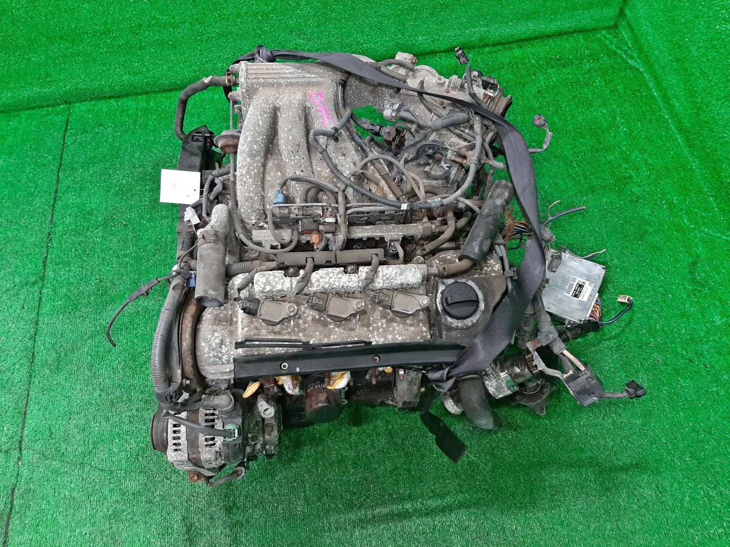 Двигатель TOYOTA ALPHARD MNH15W 1MZ-FE 1MOD 1 ракурс Двигатель TOYOTA ALPHARD MNH15W 1MZ-FE 1MOD 1 ракурс
