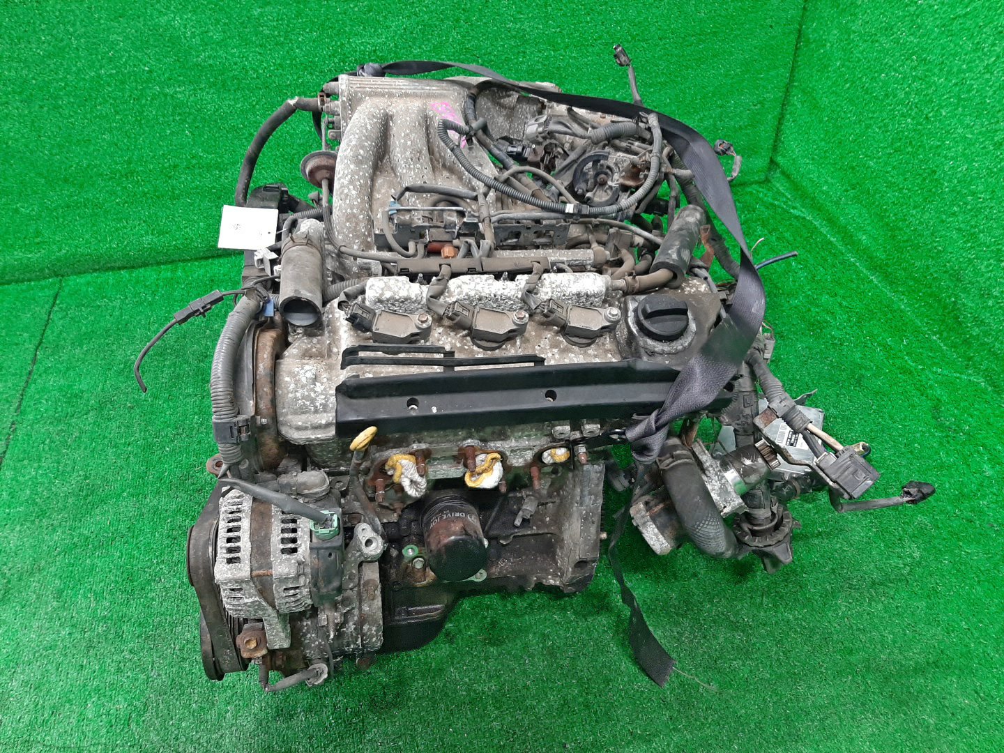Двигатель TOYOTA ALPHARD MNH15W 1MZ-FE 1MOD 4 ракурс Двигатель TOYOTA ALPHARD MNH15W 1MZ-FE 1MOD 4 ракурс