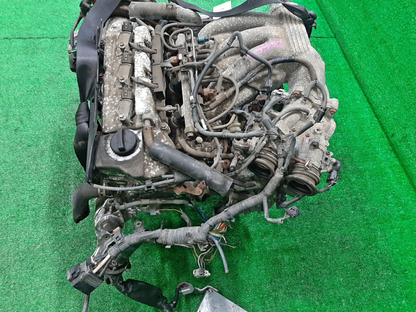 Двигатель TOYOTA ALPHARD MNH15W 1MZ-FE 1MOD 5 ракурс Двигатель TOYOTA ALPHARD MNH15W 1MZ-FE 1MOD 5 ракурс