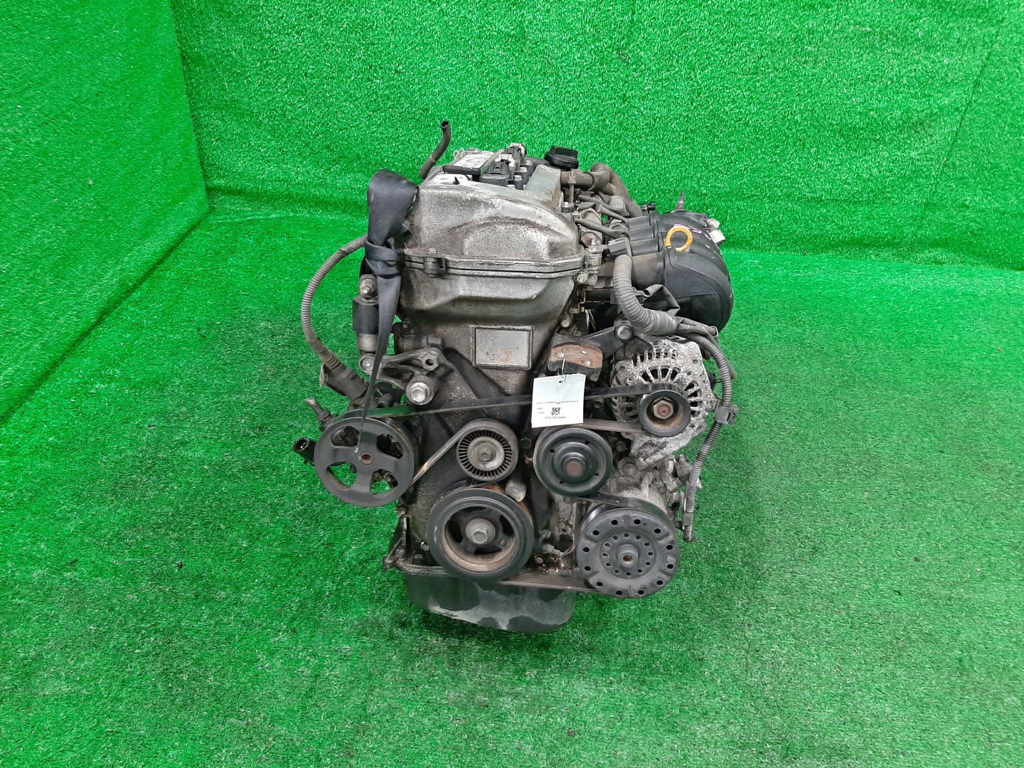 Двигатель TOYOTA COROLLA, PREMIO, COROLLA SPACIO, WISH, ALLION, COROLLA FIELDER, ALLEX, COROLLA RUNX, WILL VS ZZE124, ZZT245, ZZE124N, ZNE14G, ZZE124G, ZZE129 1ZZ-FE MEX 2 ракурс