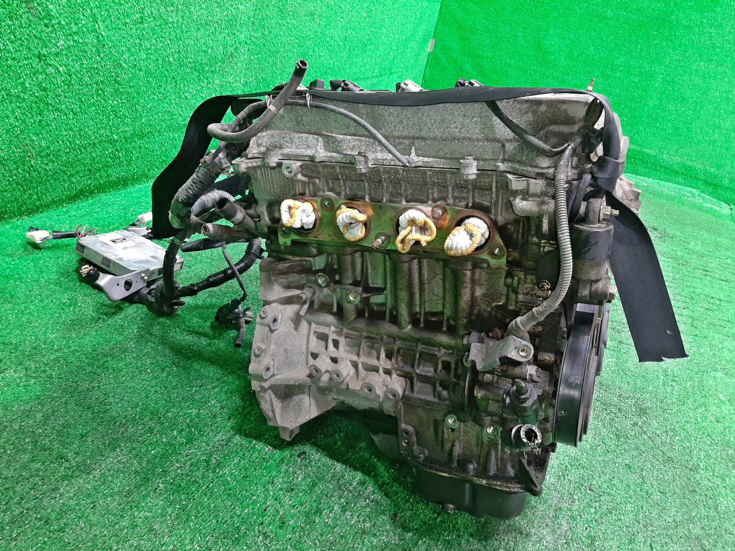 Двигатель TOYOTA COROLLA, PREMIO, COROLLA SPACIO, WISH, ALLION, COROLLA FIELDER, ALLEX, COROLLA RUNX, WILL VS ZZE124, ZZT245, ZZE124N, ZNE14G, ZZE124G, ZZE129 1ZZ-FE MEX 3 ракурс