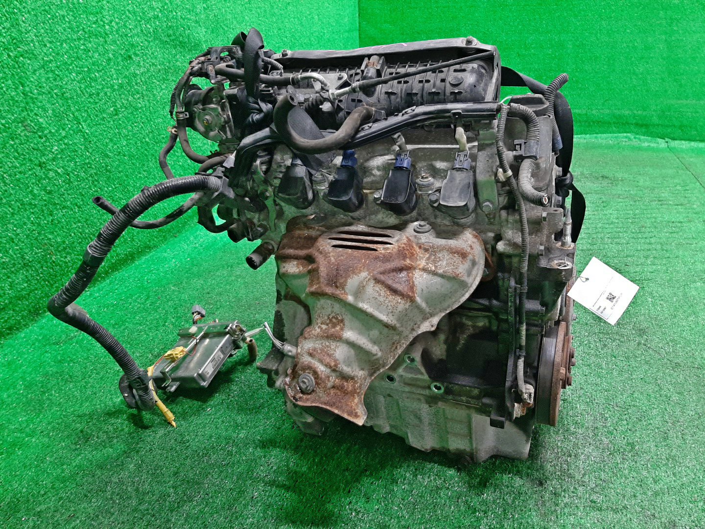 Двигатель HONDA AIRWAVE GJ1, GJ2 L15A VTEC 3 ракурс