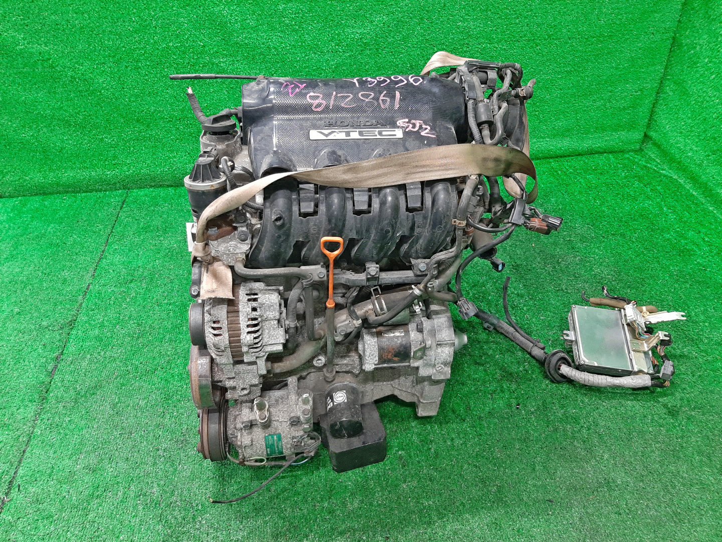 Двигатель HONDA AIRWAVE GJ1, GJ2 L15A VTEC 4 ракурс