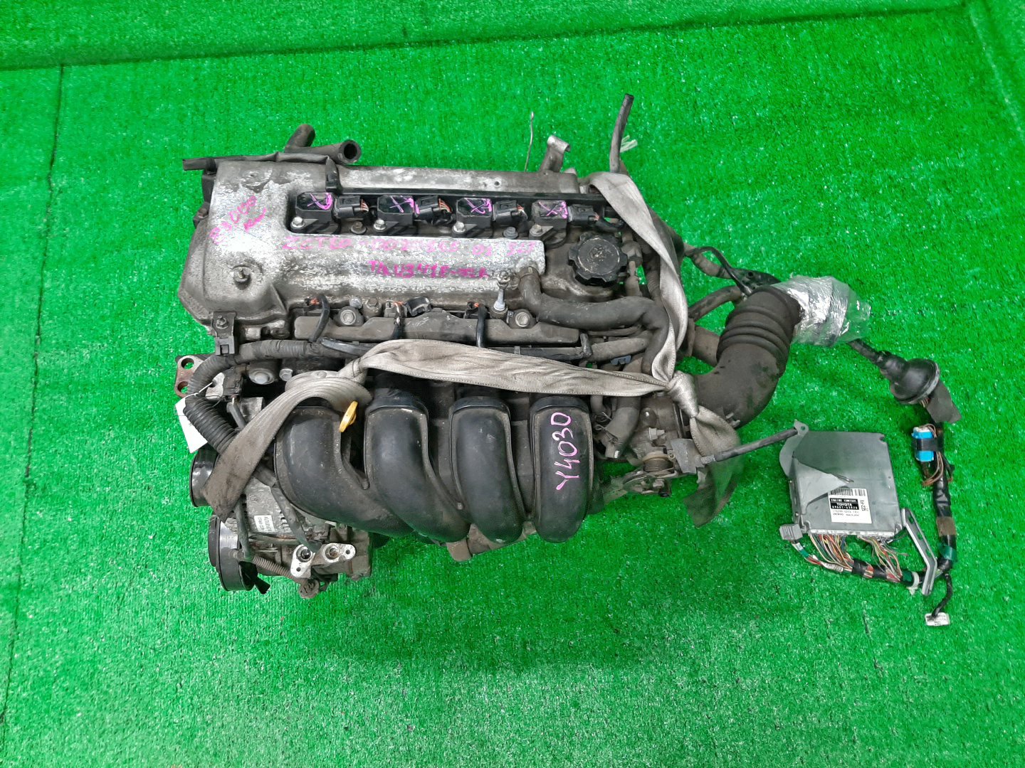 Двигатель TOYOTA OPA, WILL VS ZCT10, ZCT15, ZZE127 1ZZ-FE MEX 1 ракурс