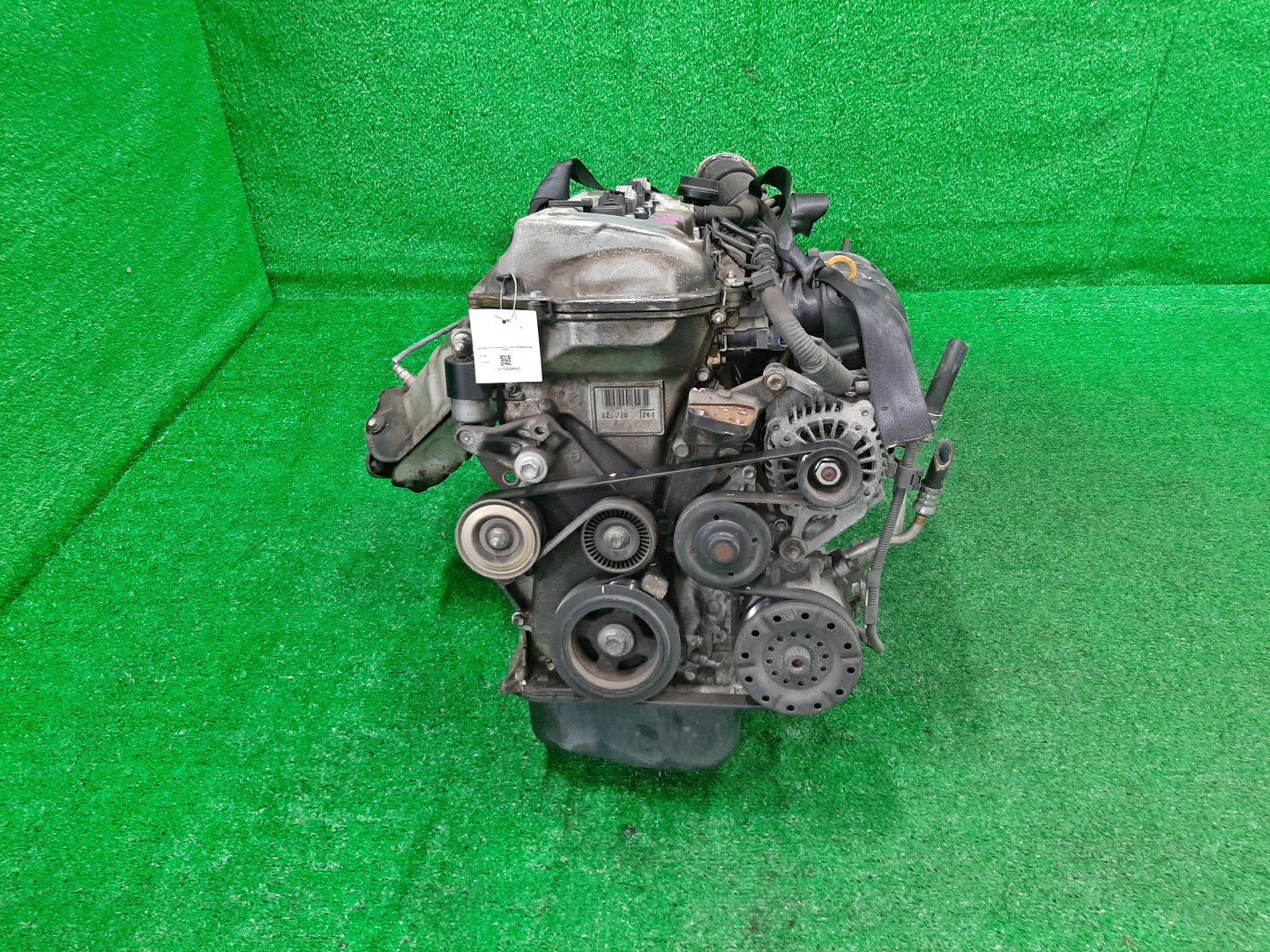 Двигатель TOYOTA CALDINA, CELICA, COROLLA, PREMIO, COROLLA SPACIO, ISIS, WISH, ALLION, COROLLA FIELDER, ALLEX, COROLLA RUNX, WILL VS, FIELDER ZGE20W, ZZT240, ZZT241W, ZZT230, ZZE122, ZNM10, ZNM10W, ZNM10G, ZNE10, ZNE10G, ZZE127 1ZZ-FE MEX 2 ракурс