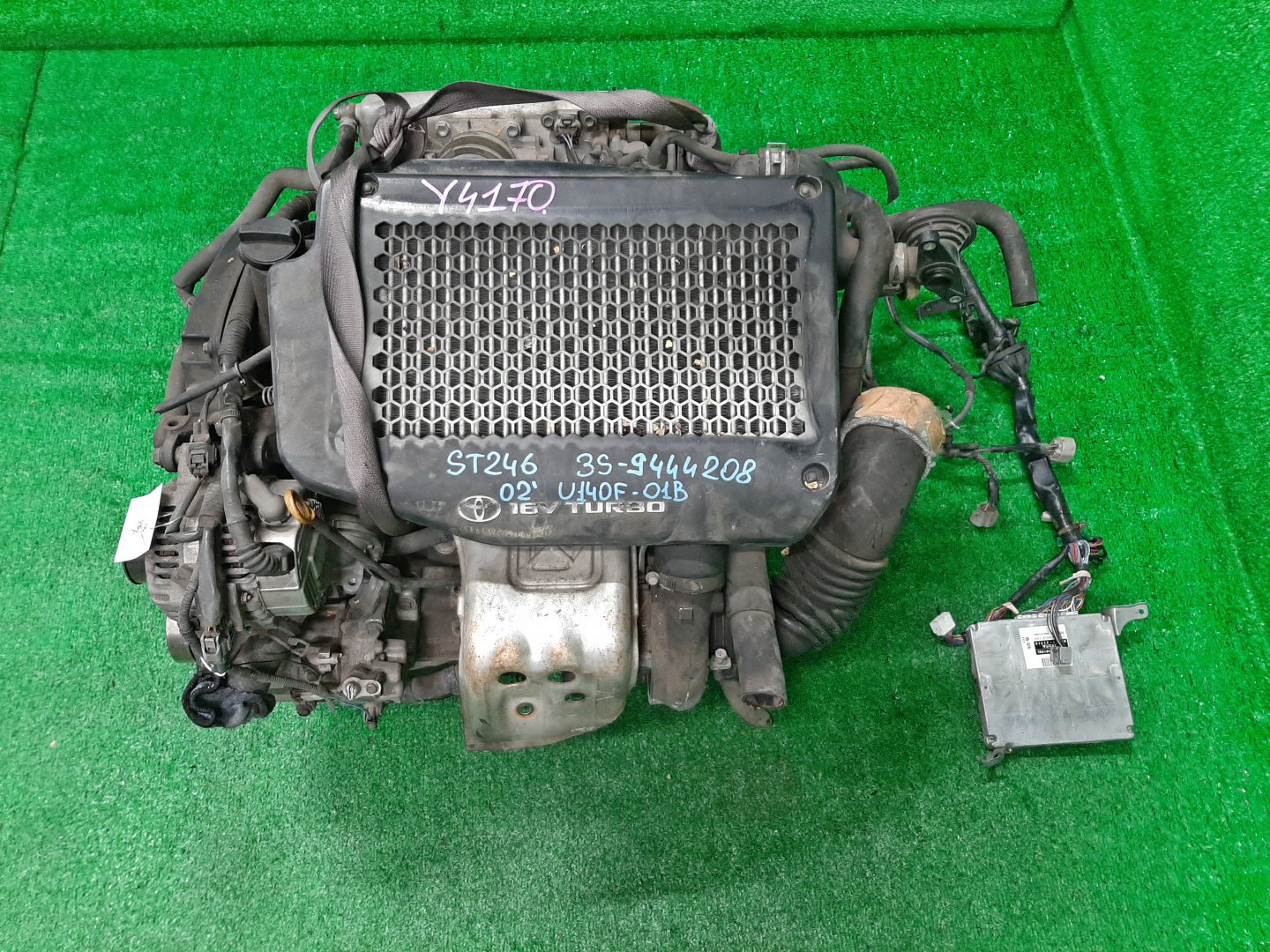 Двигатель TOYOTA CALDINA ST246W 3S-GTE 9444208 1 ракурс