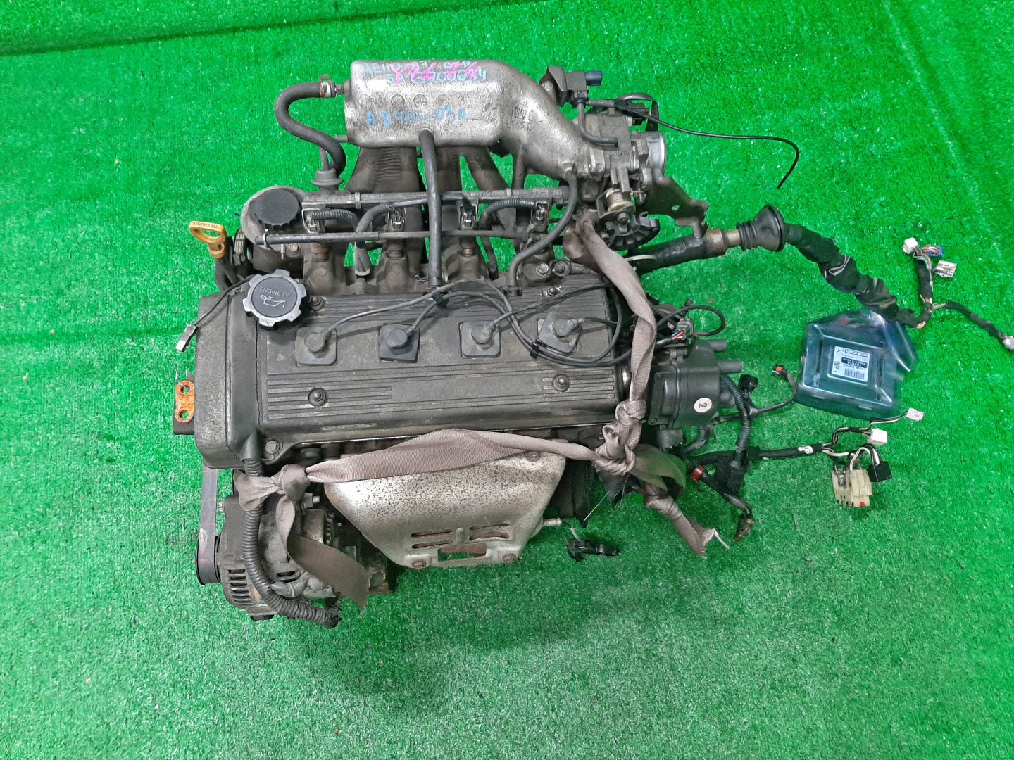 Двигатель TOYOTA CARINA, CERES, COROLLA, COROLLA LEVIN, SPRINTER MARINO, SPRINTER, SPRINTER TRUENO AT212, AT192, AE100, AE110 5A-FE G700034 1 ракурс