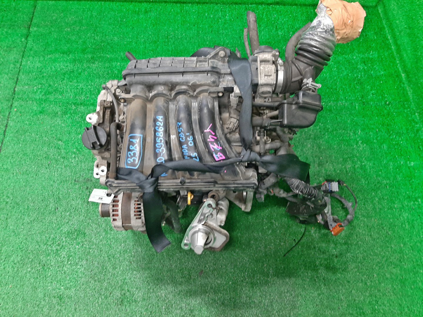 Двигатель NISSAN LANDY, SERENA SC25, CC25, C25 MR20DE 395862A 1 ракурс