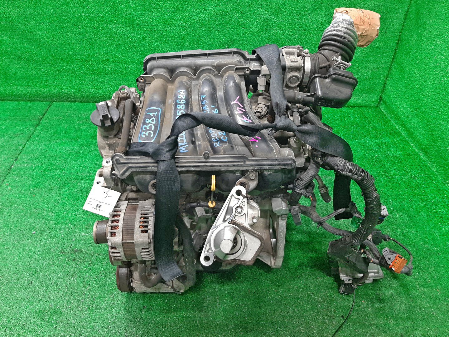 Двигатель NISSAN LANDY, SERENA SC25, CC25, C25 MR20DE 395862A 4 ракурс