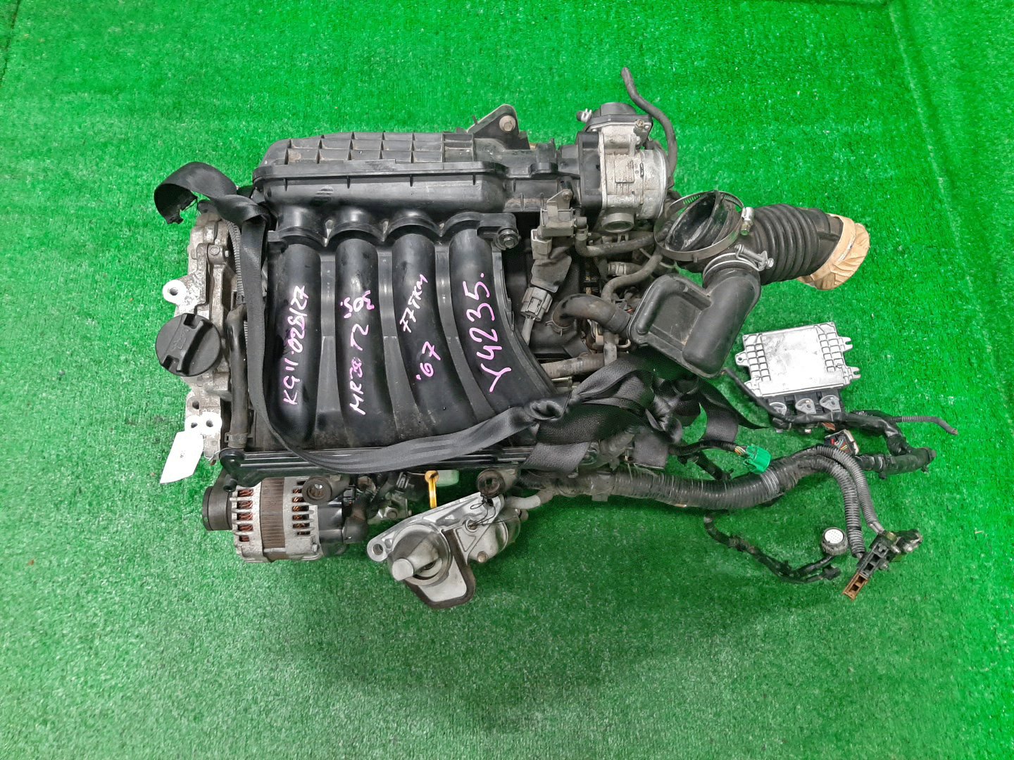Двигатель NISSAN BLUEBIRD SYLPHY KG11 MR20DE 200735A 1 ракурс