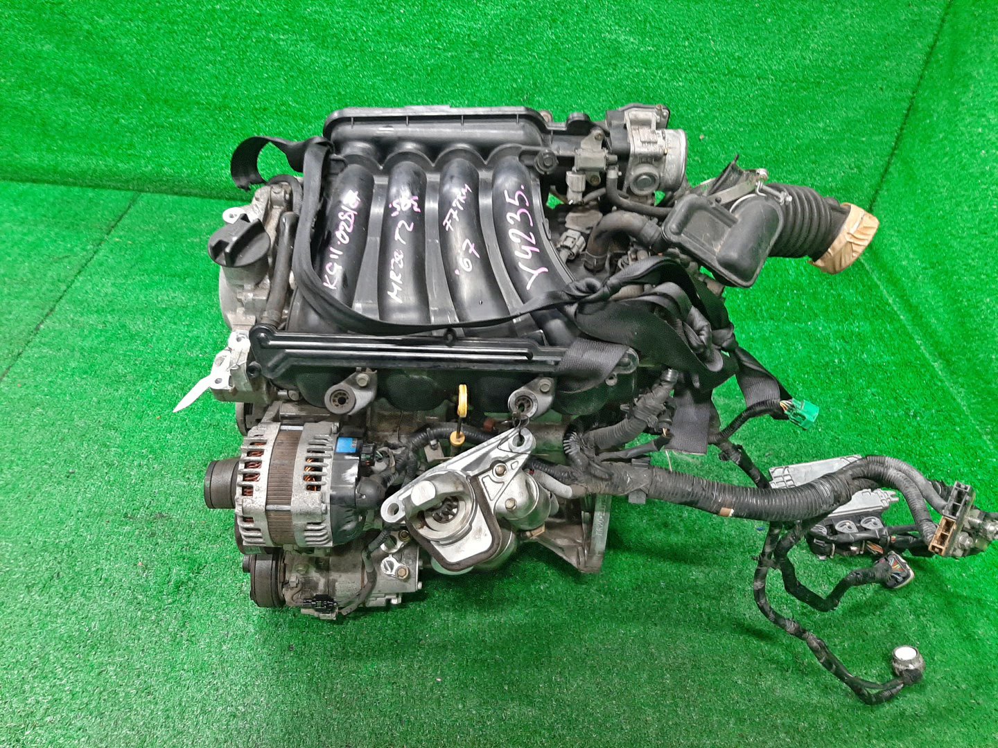 Двигатель NISSAN BLUEBIRD SYLPHY KG11 MR20DE 200735A 4 ракурс