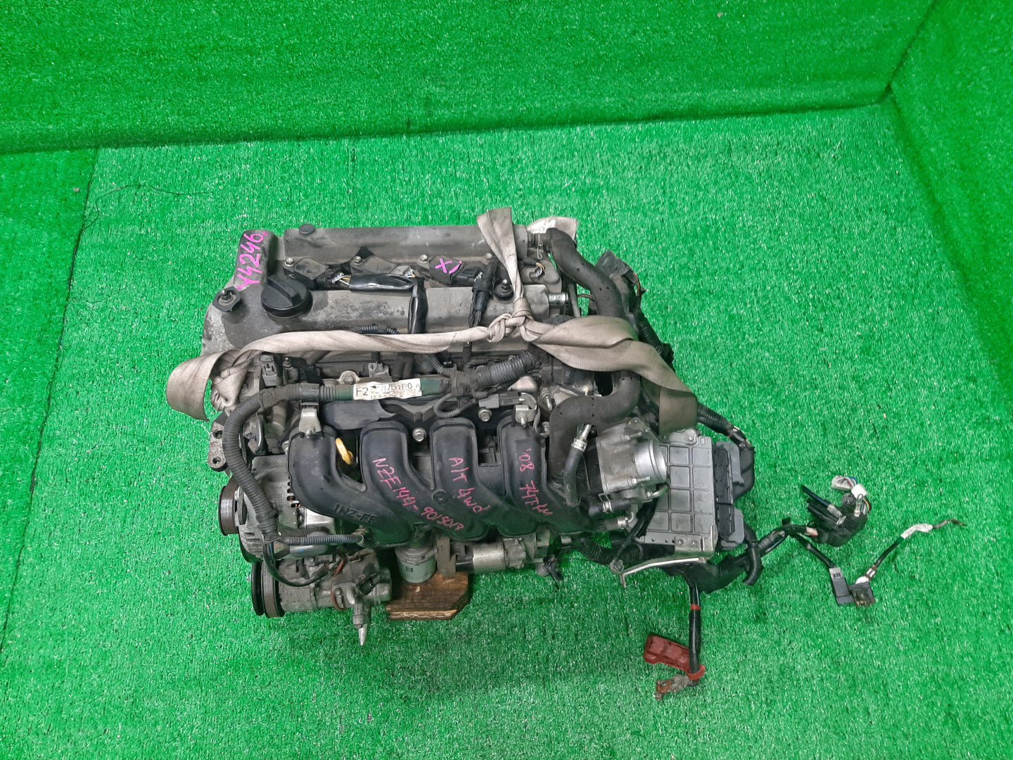 Двигатель TOYOTA IST, VITZ, PROBOX, COROLLA FIELDER, RACTIS, AURIS, PORTE, SIENTA, SUCCEED, COROLLA RUMION, SPADE, TREZIA, COROLLA  AXIO NCP110, NCP115, NCP91, NCP131, NCP160V, NCP165V, NZE144G, NZE164G, NZE161G, NZE141G, NCP120, NCP100, NCP105, NCP1