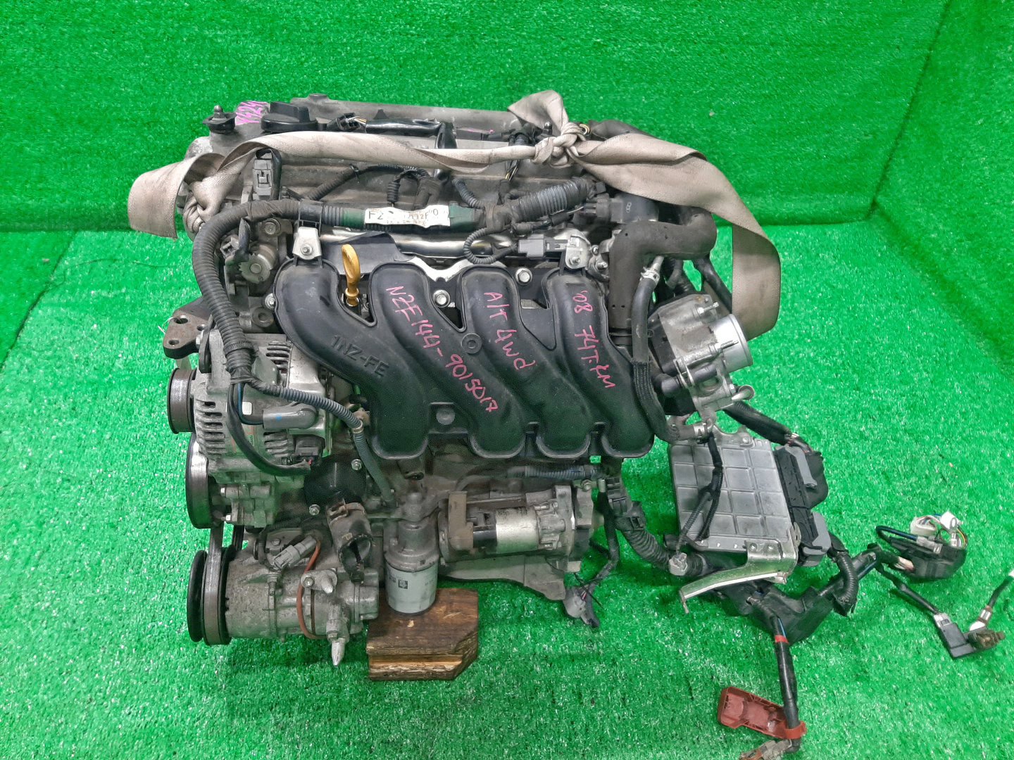 Двигатель TOYOTA IST, VITZ, PROBOX, COROLLA FIELDER, RACTIS, AURIS, PORTE, SIENTA, SUCCEED, COROLLA RUMION, SPADE, TREZIA, COROLLA  AXIO NCP110, NCP115, NCP91, NCP131, NCP160V, NCP165V, NZE144G, NZE164G, NZE161G, NZE141G, NCP120, NCP100, NCP105, NCP1