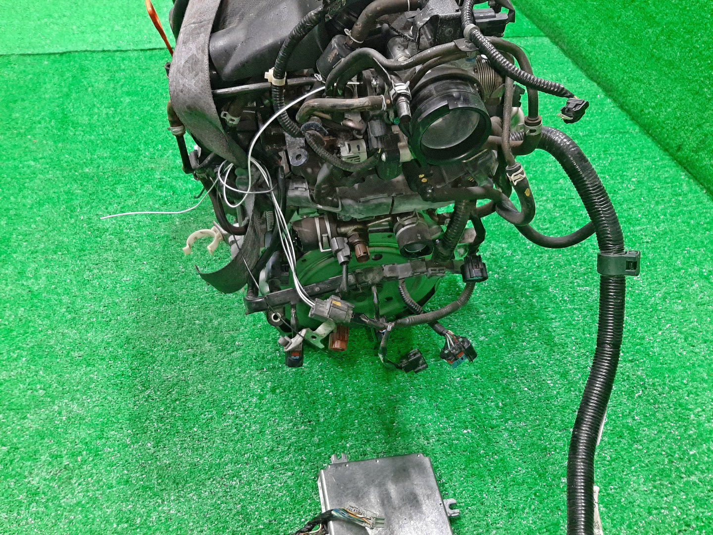 Двигатель HONDA FIT ARIA, FIT GD6, GD7, GD2, GD1 L13A I-DSI 5 ракурс