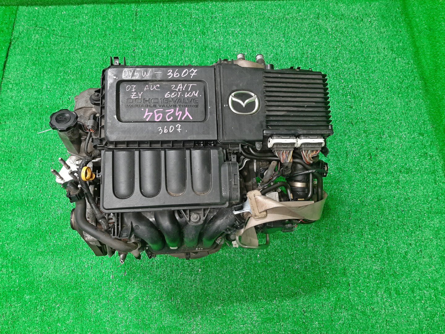 Двигатель MAZDA DEMIO, VERISA DY5W, DC5W ZY-VE ELECTRO 1 ракурс
