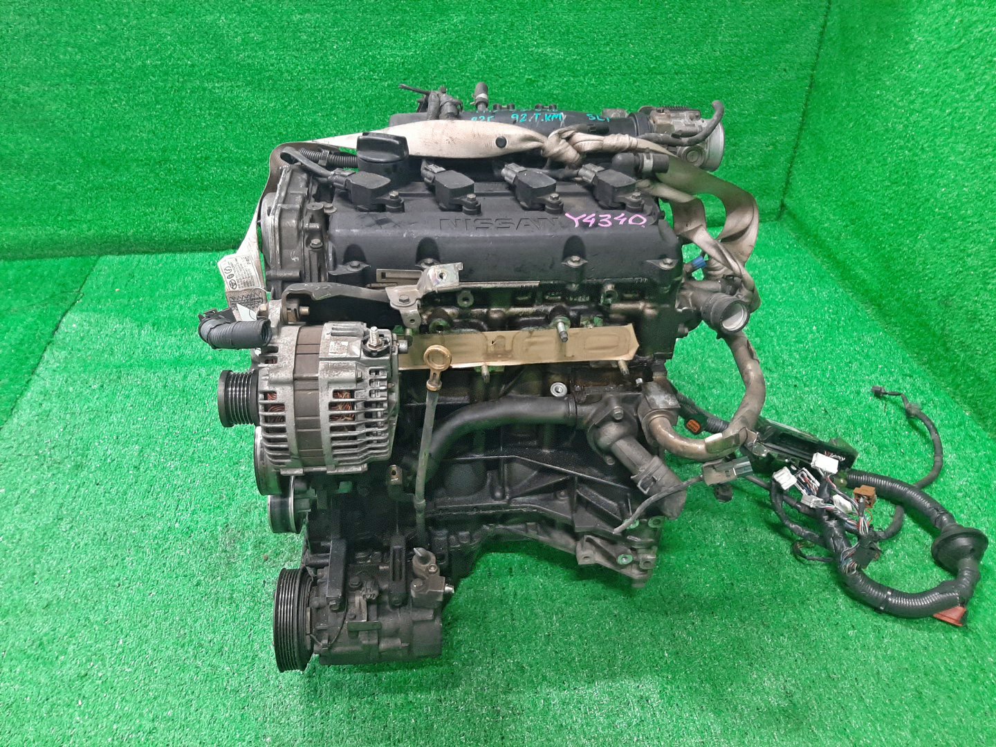 Двигатель NISSAN AVENIR, LIBERTY, PRIMERA RW11, RM12, TP12, WTP12 QR20DE 2MOD 4 ракурс