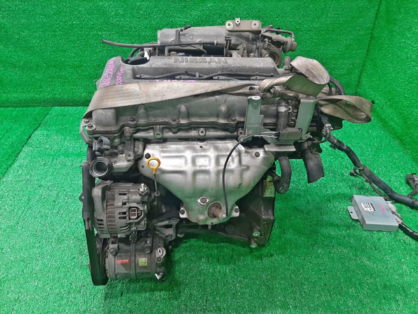 Двигатель NISSAN SERENA PC24 SR20DE 472879B 4 ракурс