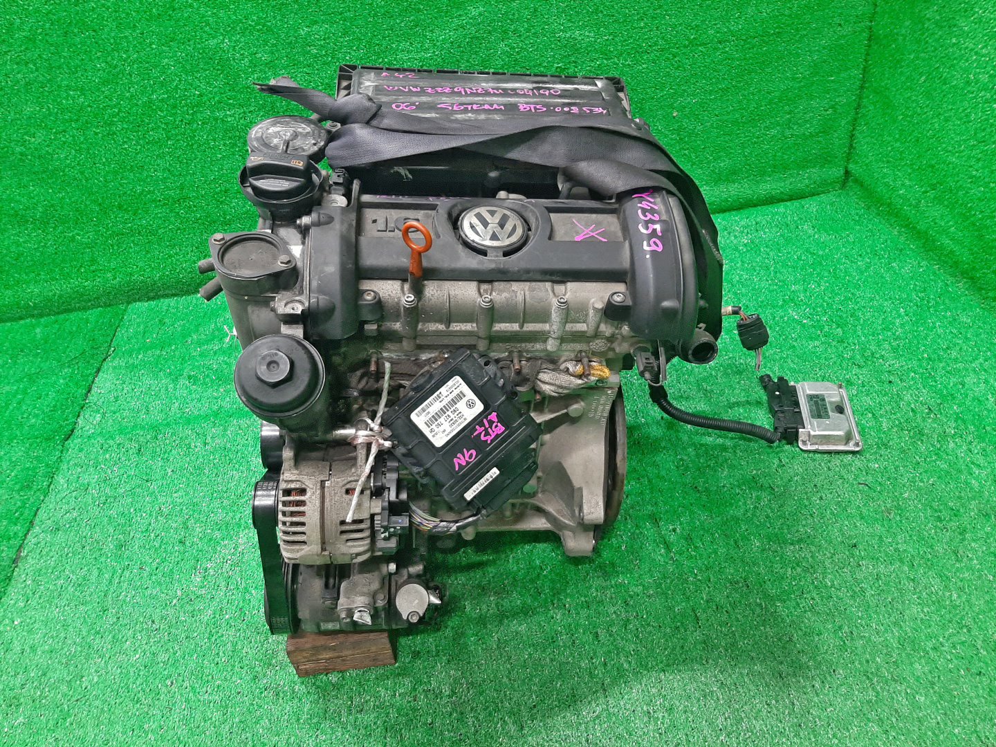 Двигатель VOLKSWAGEN POLO 9N3, 9N1 BTS, BUD 002534 4 ракурс