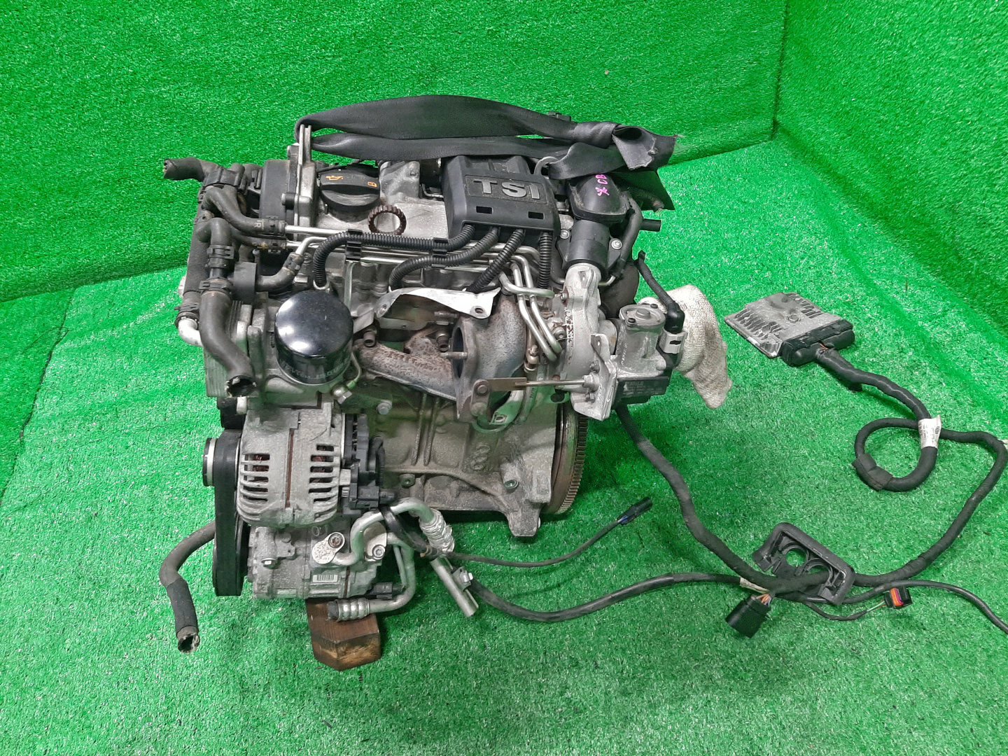 Двигатель VOLKSWAGEN TOURAN, BEETLE, GOLF, GOLF PLUS, POLO 1T3, 5C1, 5K1, MK6, 5M1, 6R1 CBZB, CBZ B06074 4 ракурс