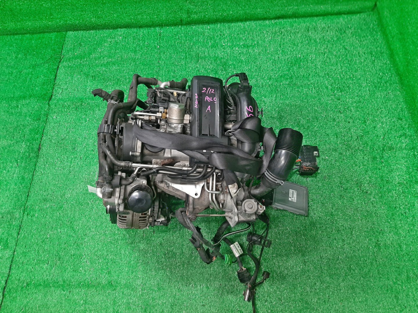 Двигатель VOLKSWAGEN TOURAN, BEETLE, GOLF, GOLF PLUS, POLO 1T3, 5C1, 5K1, MK6, 5M1, 6R1 CBZB, CBZ 654304 1 ракурс