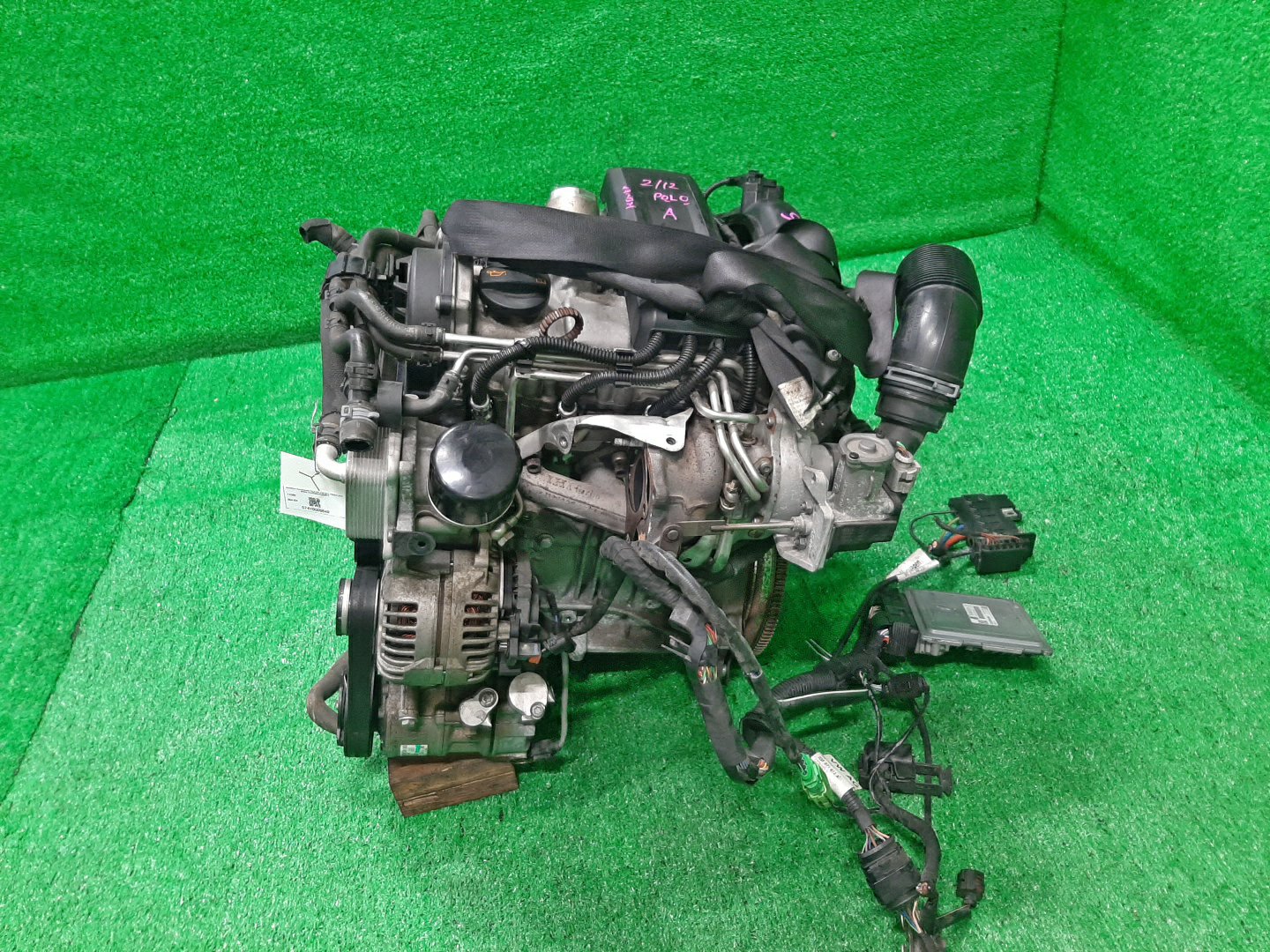 Двигатель VOLKSWAGEN TOURAN, BEETLE, GOLF, GOLF PLUS, POLO 1T3, 5C1, 5K1, MK6, 5M1, 6R1 CBZB, CBZ 654304 4 ракурс