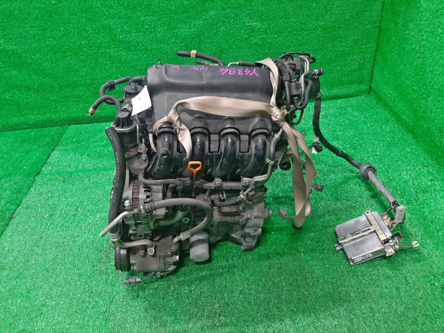 Двигатель HONDA FIT ARIA, FIT GD6, GD7, GD2, GD1 L13A I-DSI 4 ракурс