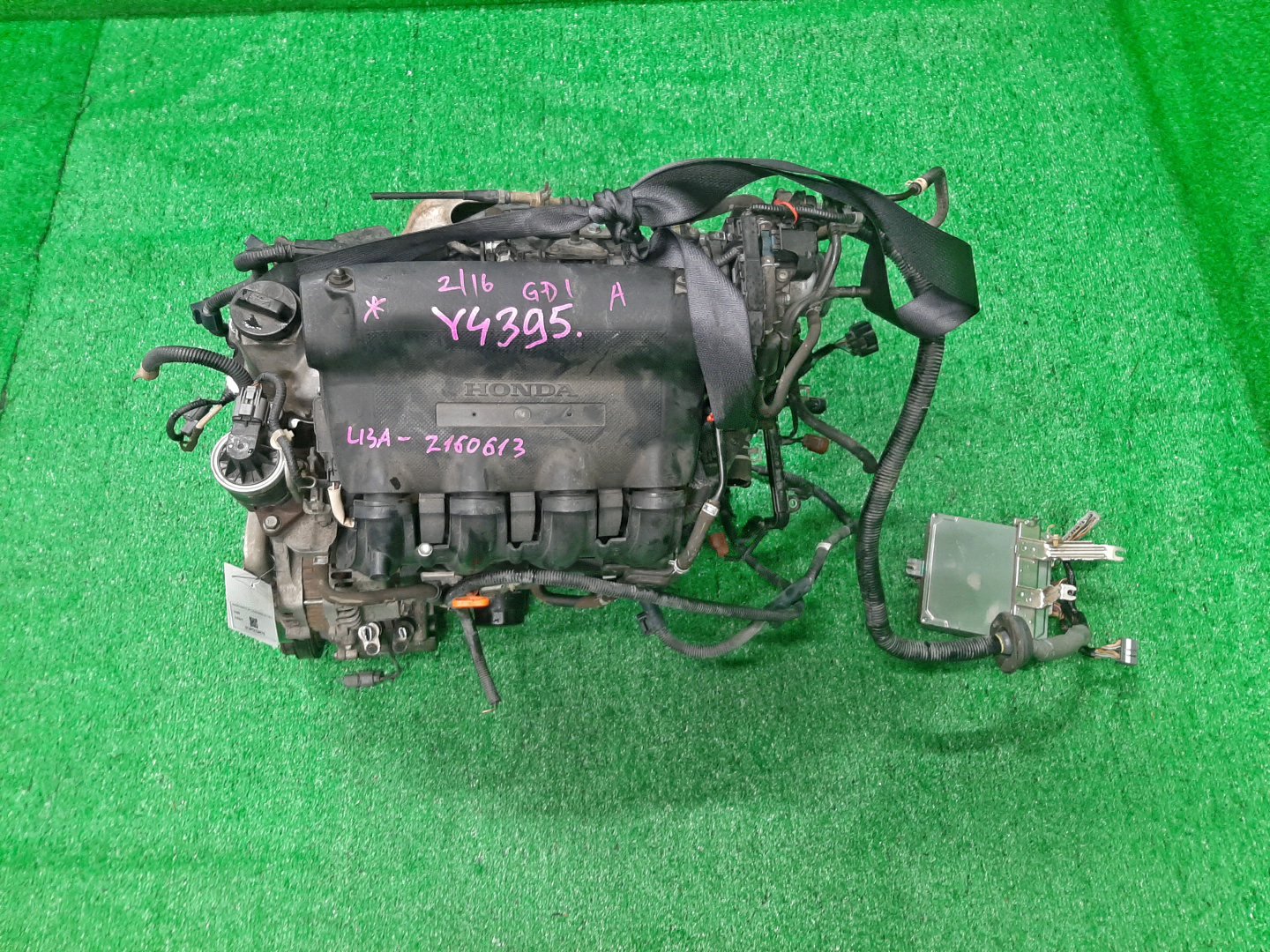 Двигатель HONDA FIT ARIA, FIT GD6, GD7, GD2, GD1 L13A I-DSI 1 ракурс