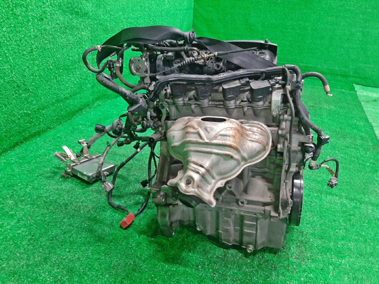 Двигатель HONDA FIT ARIA, FIT GD6, GD7, GD2, GD1 L13A I-DSI 3 ракурс