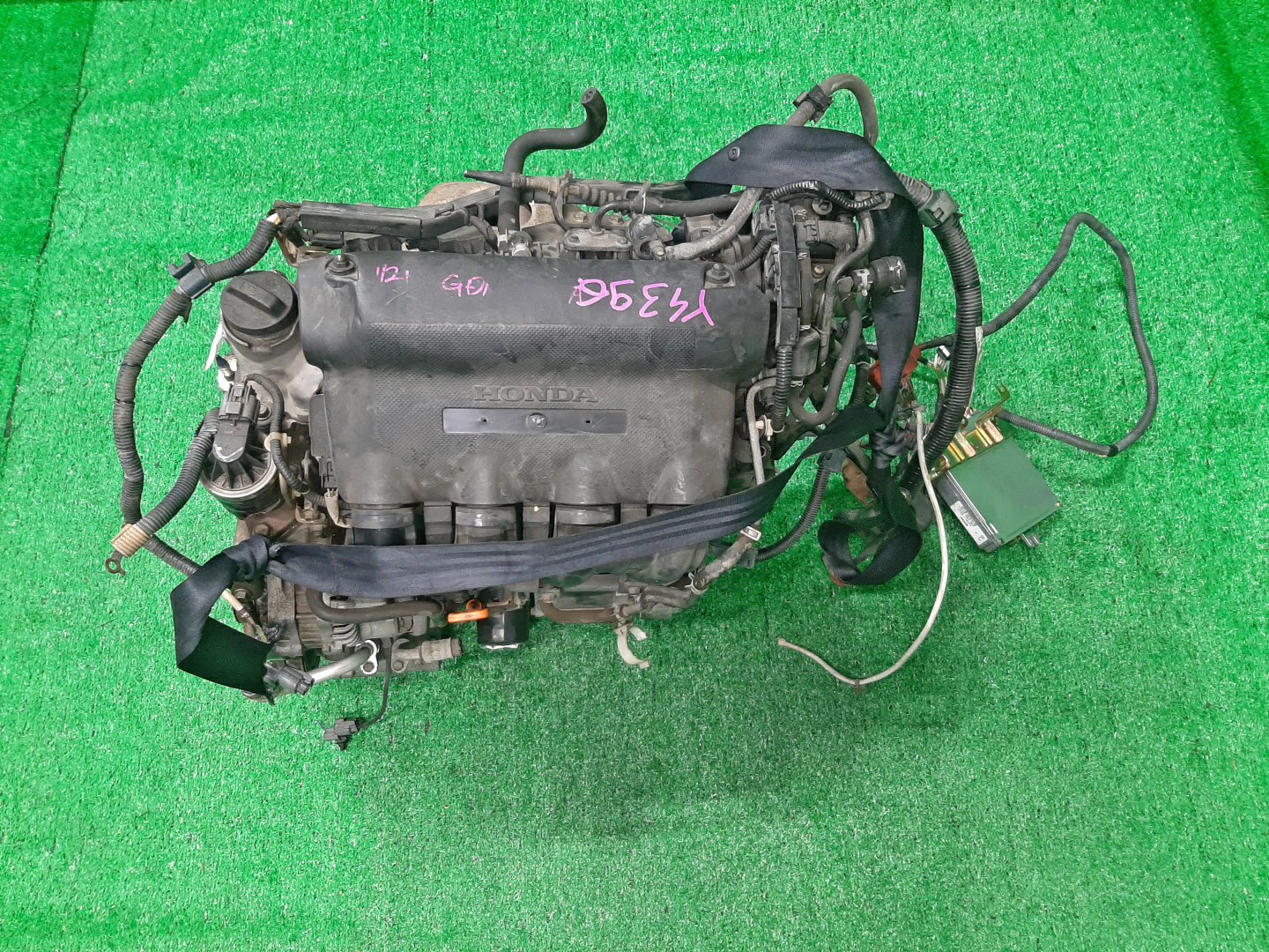 Двигатель HONDA FIT ARIA, FIT GD6, GD7, GD2, GD1 L13A I-DSI 1 ракурс