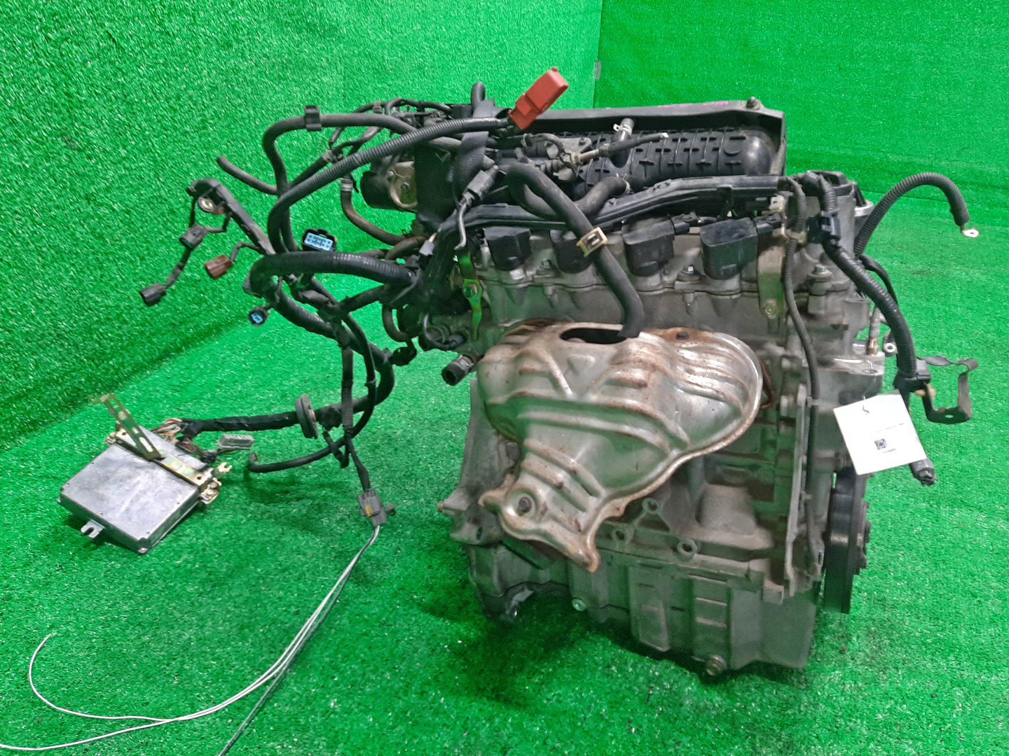 Двигатель HONDA FIT ARIA, FIT GD6, GD7, GD2, GD1 L13A I-DSI 3 ракурс