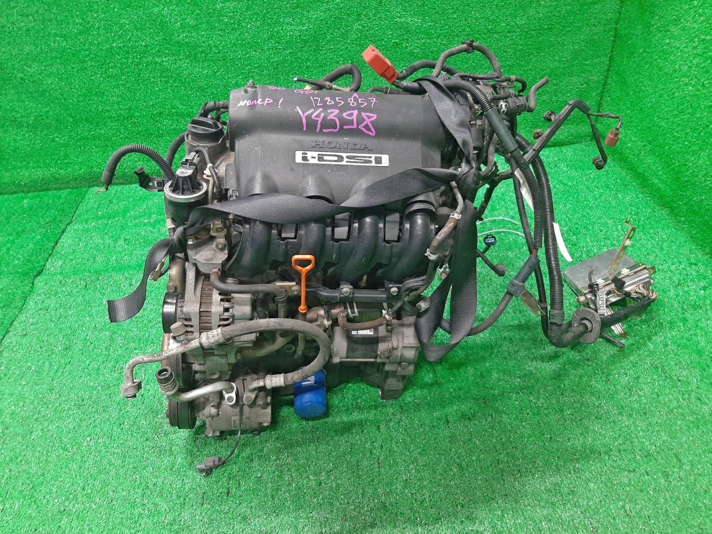 Двигатель HONDA FIT ARIA, FIT GD6, GD7, GD2, GD1 L13A I-DSI 4 ракурс